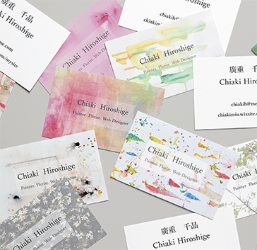 水彩色ミックスドローイング